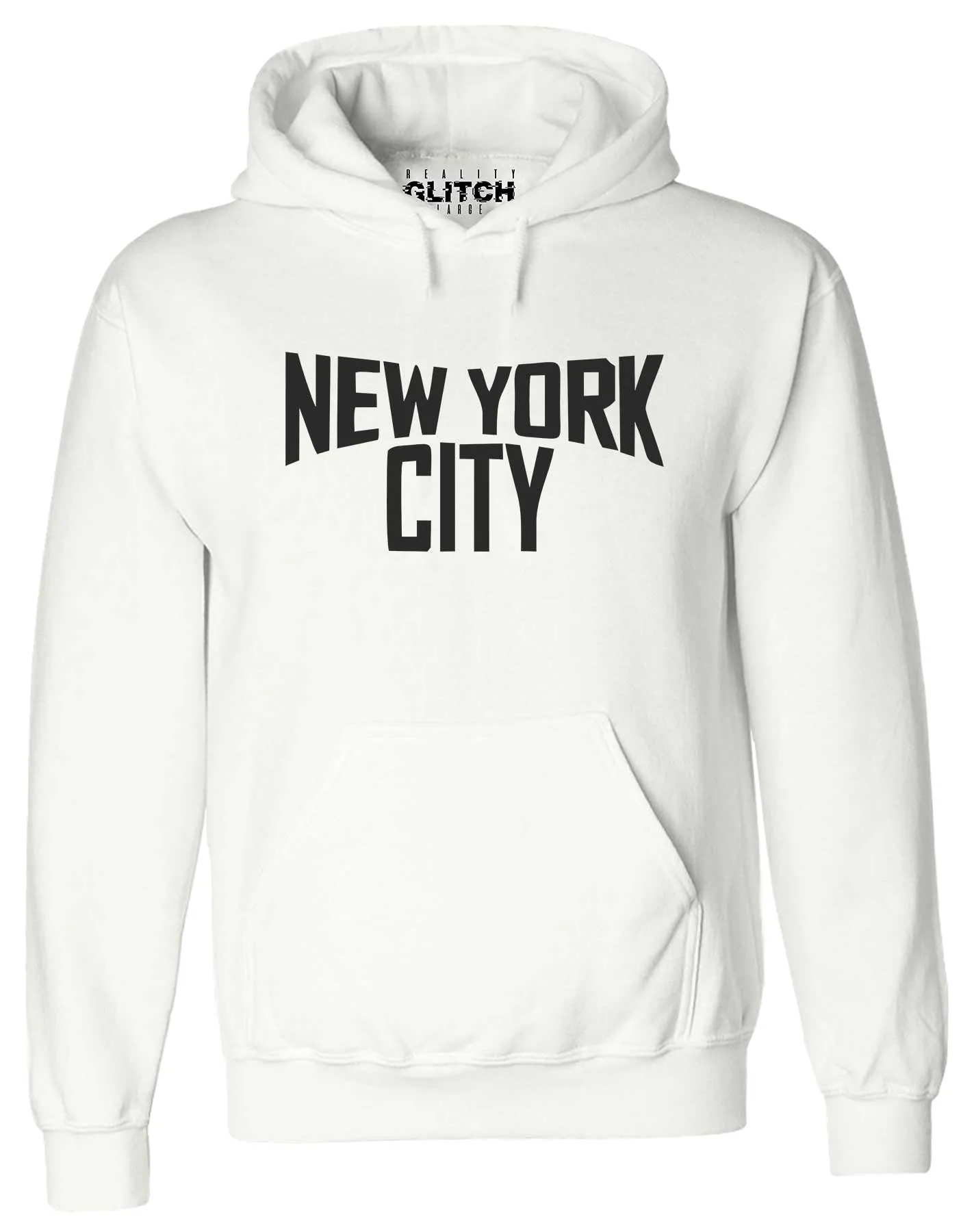 Reality Glitch New York City Mens Hoodie
