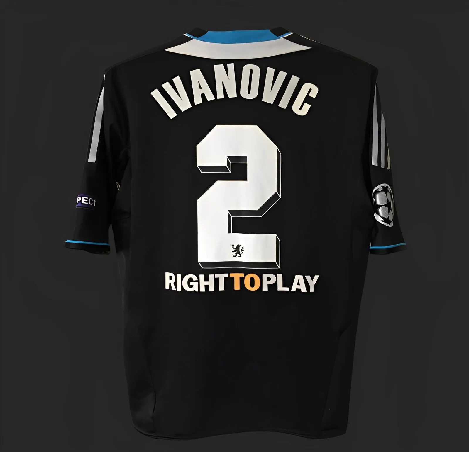 Retro 11/12 Chelsea Away Black Jersey