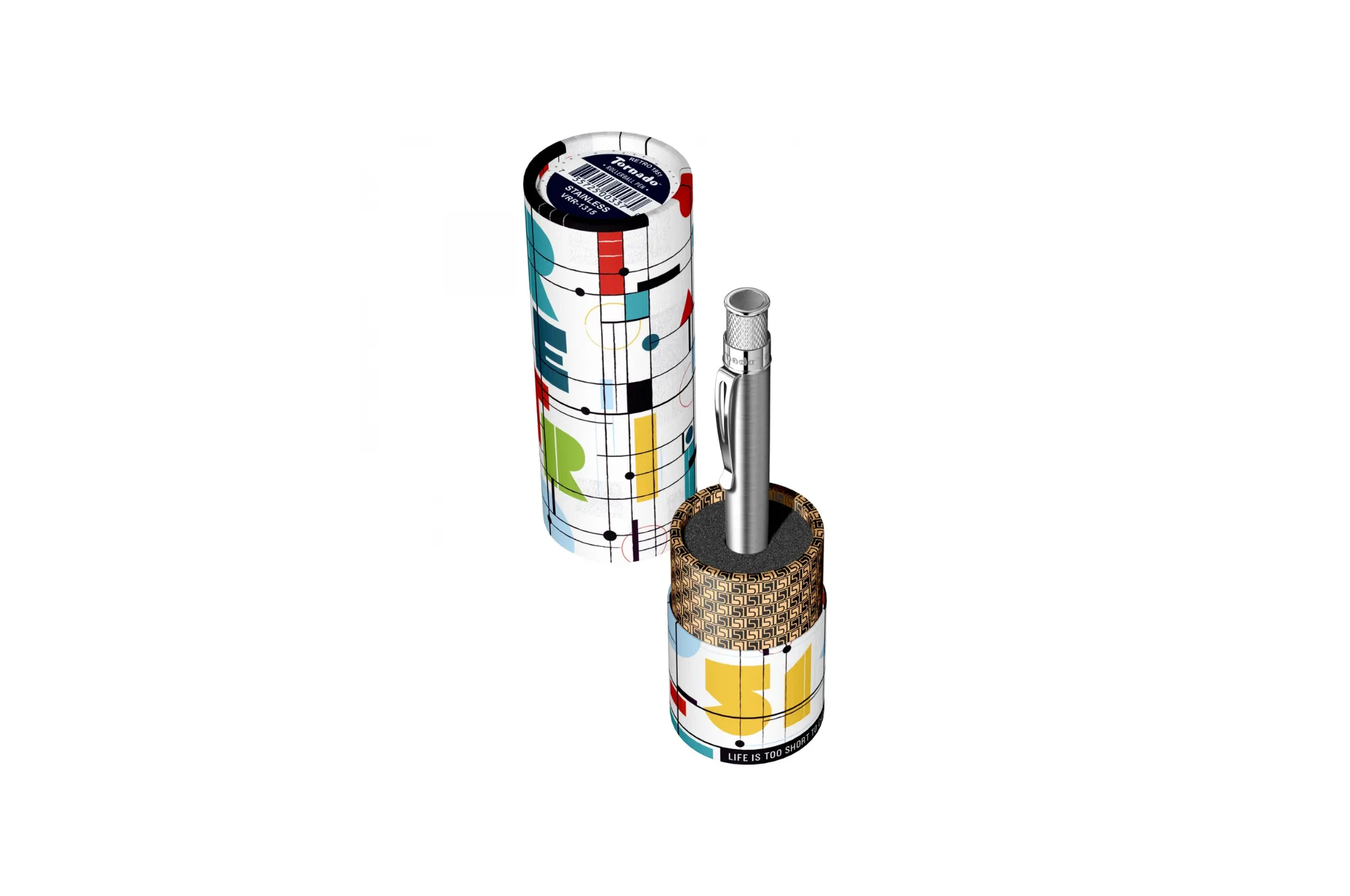 Retro 51 - Tornado Classic Lacquer | Pencil - Stainless CT