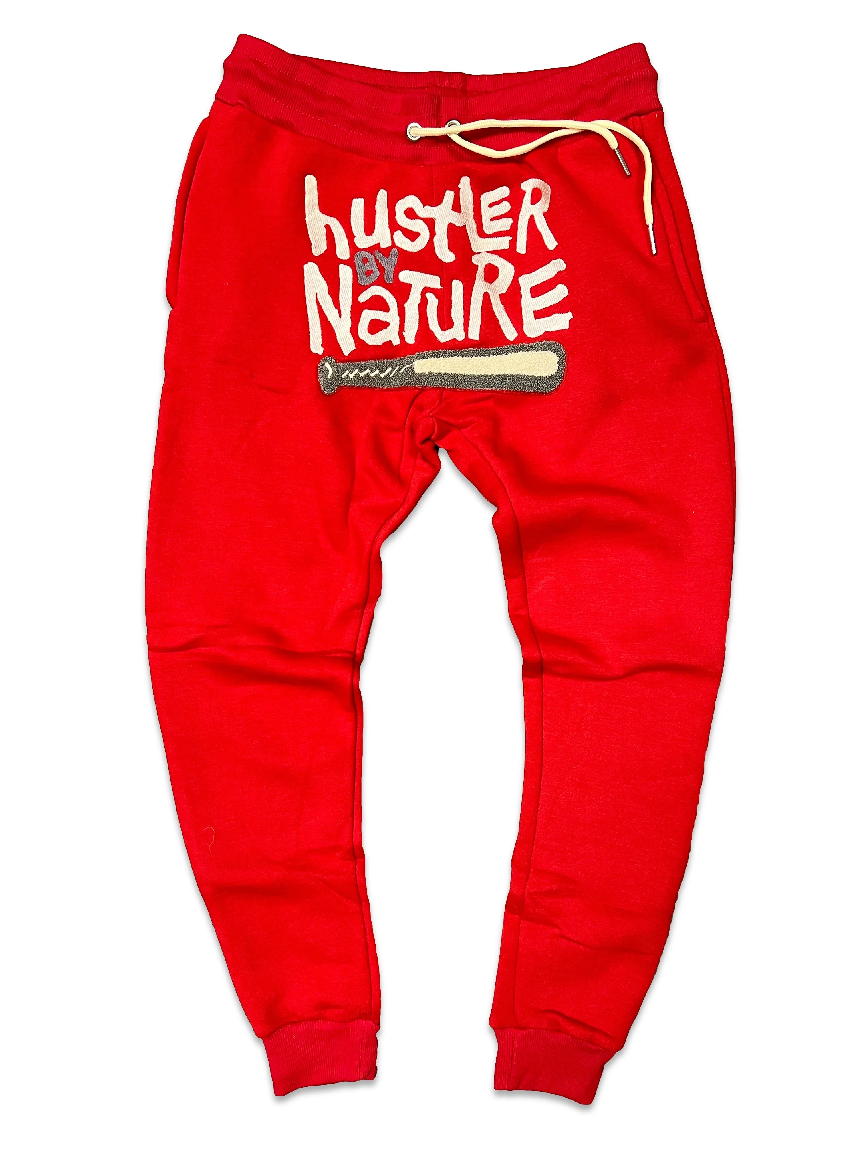 RETRO LABEL HUSTLER BY NATURE JOGGER (RETRO 3 Muslin)