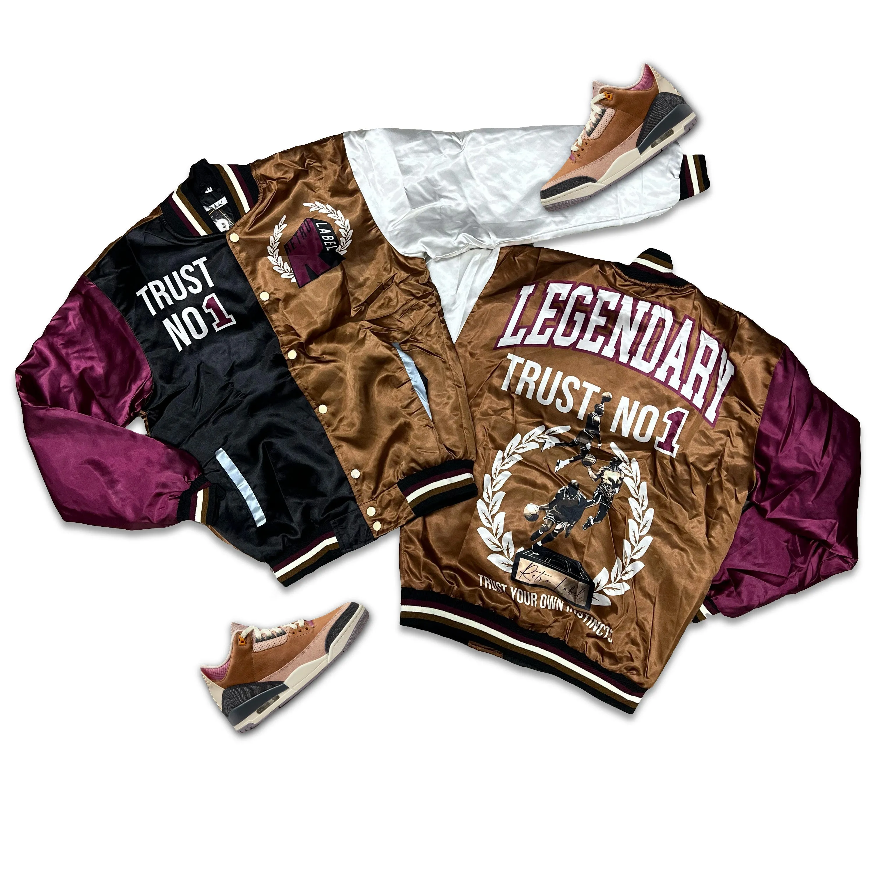 Retro Label Legendary Jacket (RETRO 3 Winterized Archaeo Brown)