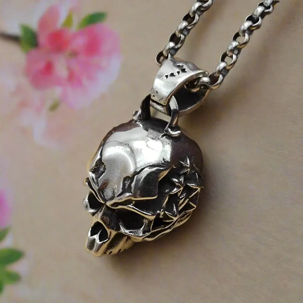 Retro Skull Pendant