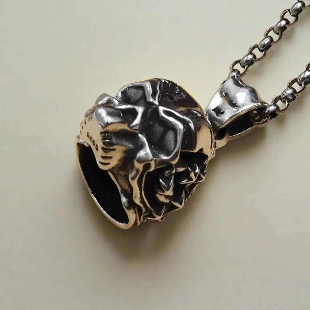 Retro Skull Pendant