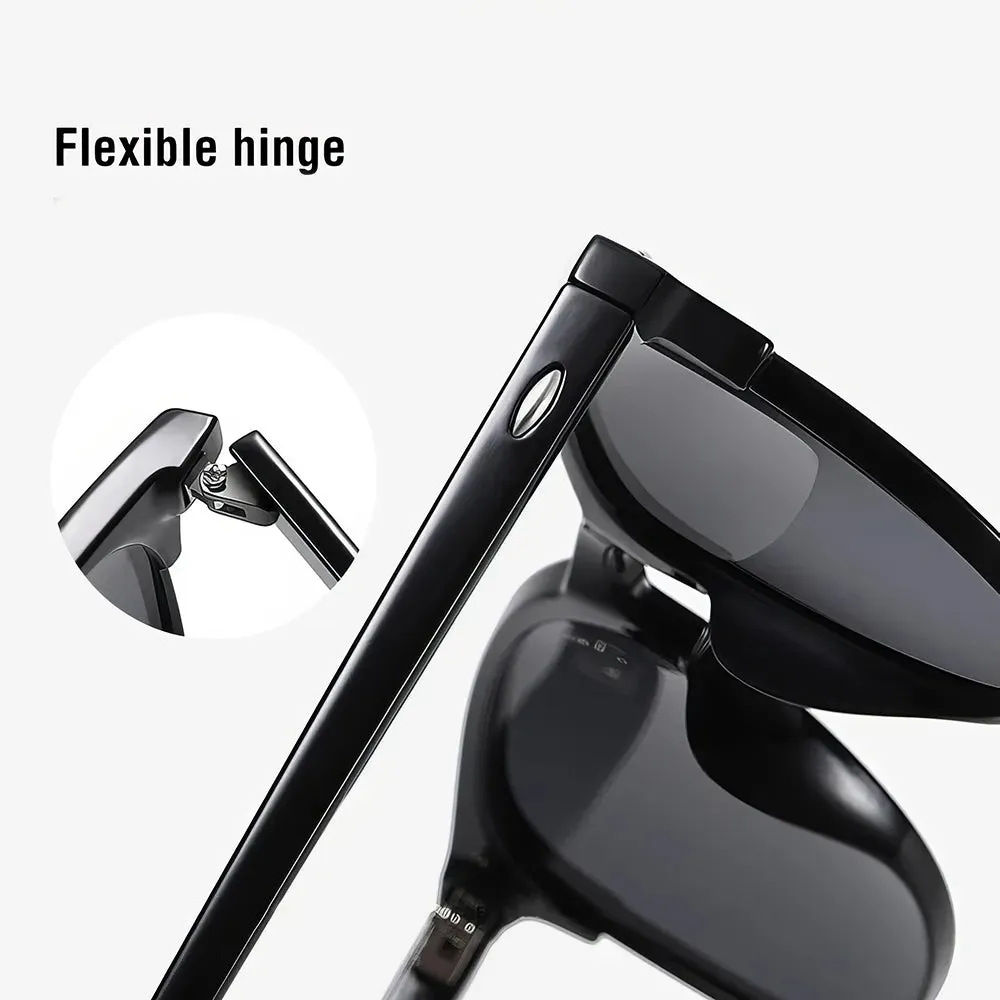 Retro Square Polarized Sunglasses for Men