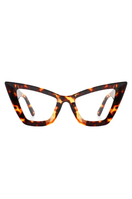 Retro Square Vintage Fashion Cat Eye Sunglasses
