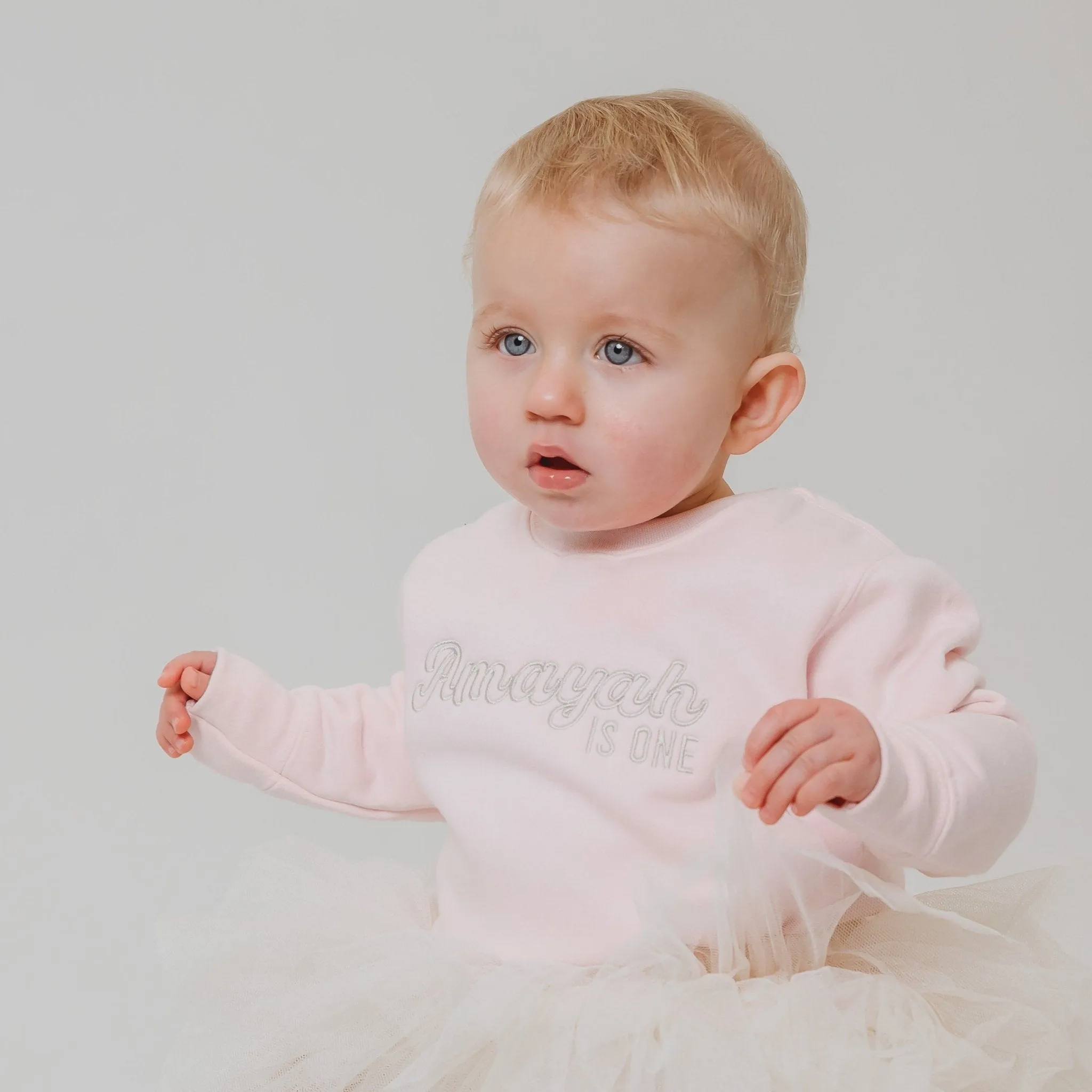 Retro Style Personalised Birthday Name Sweater