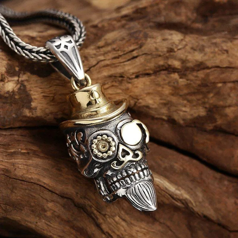 Retro Style Punk Skull Hip-Hop Pendant