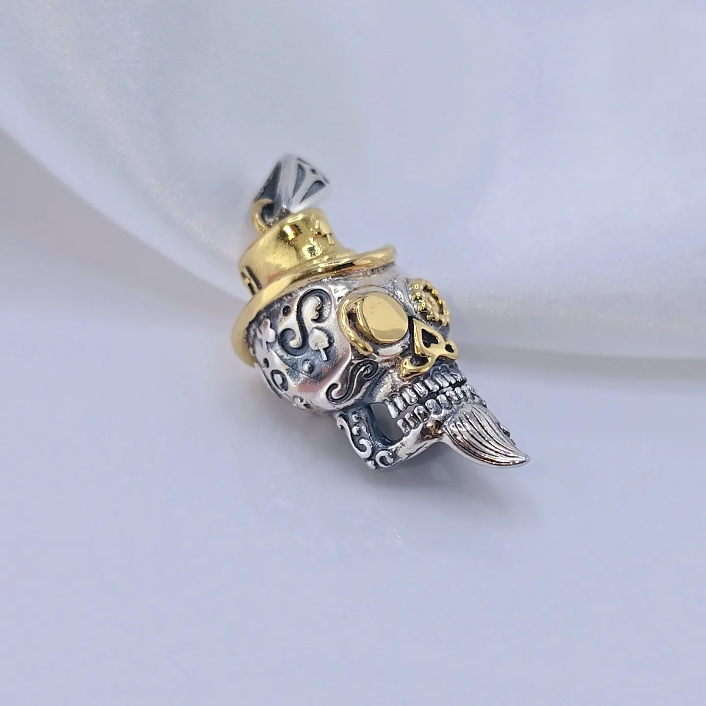 Retro Style Punk Skull Hip-Hop Pendant