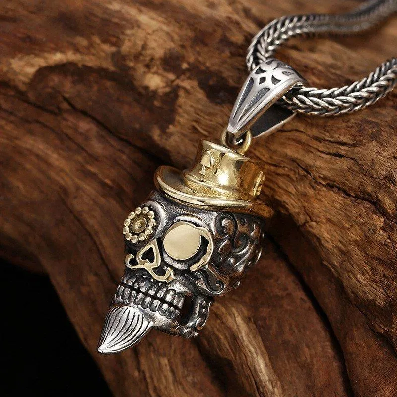 Retro Style Punk Skull Hip-Hop Pendant