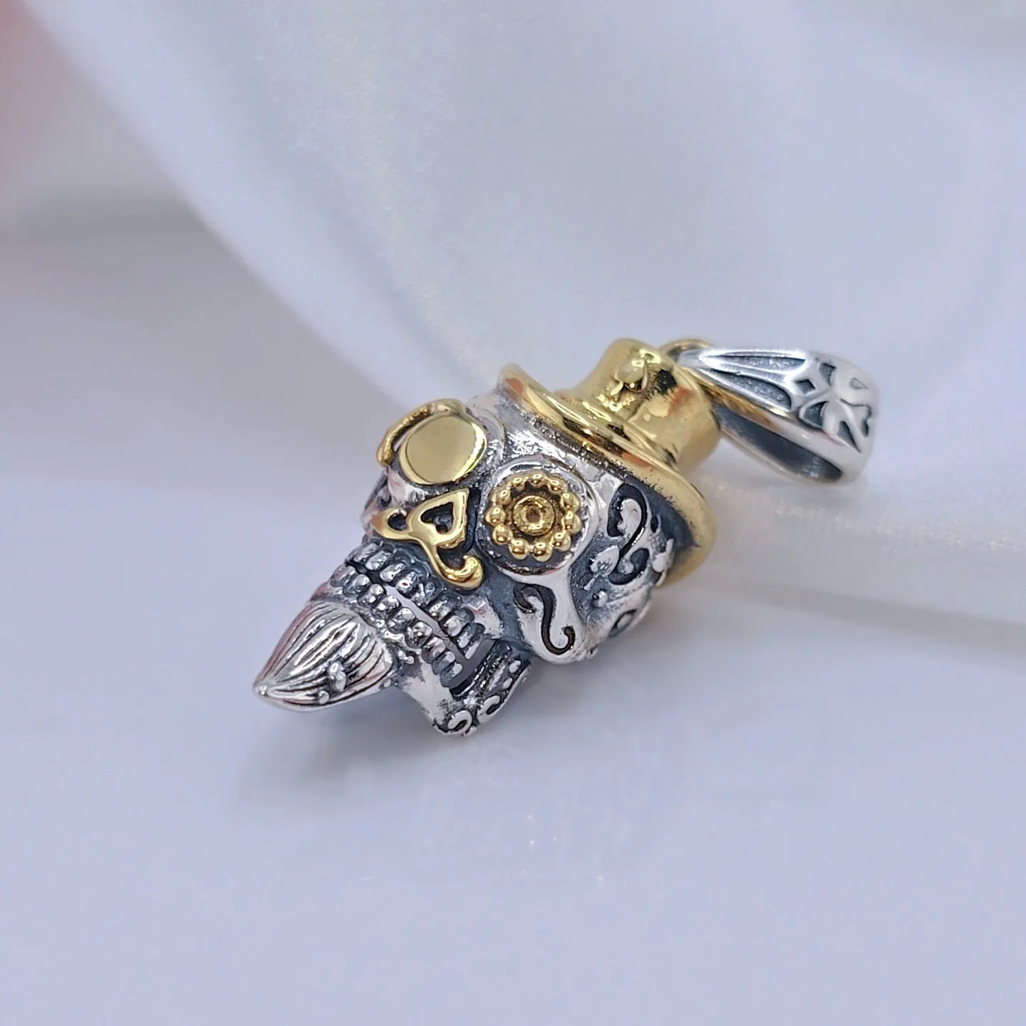 Retro Style Punk Skull Hip-Hop Pendant