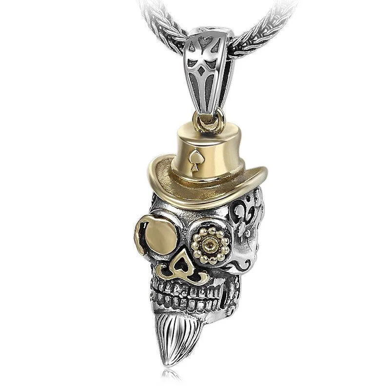 Retro Style Punk Skull Hip-Hop Pendant