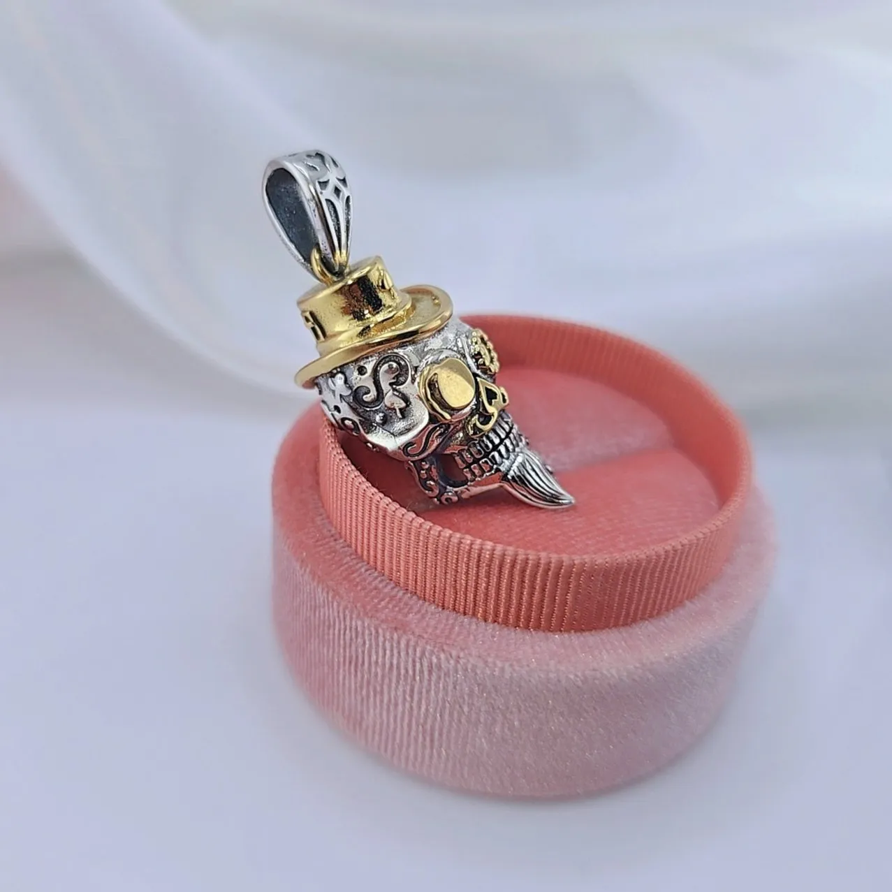 Retro Style Punk Skull Hip-Hop Pendant