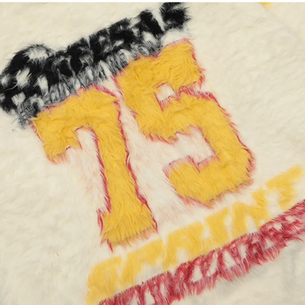“Retro trend college sports style"Sweater