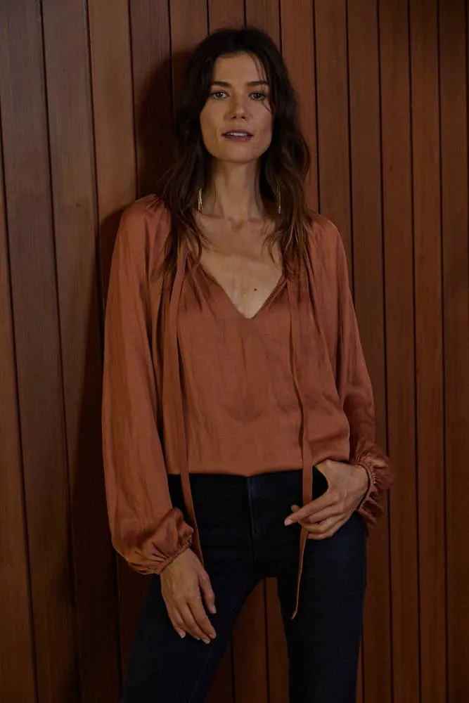 Ribbon & Flow Blouse - FINAL SALE