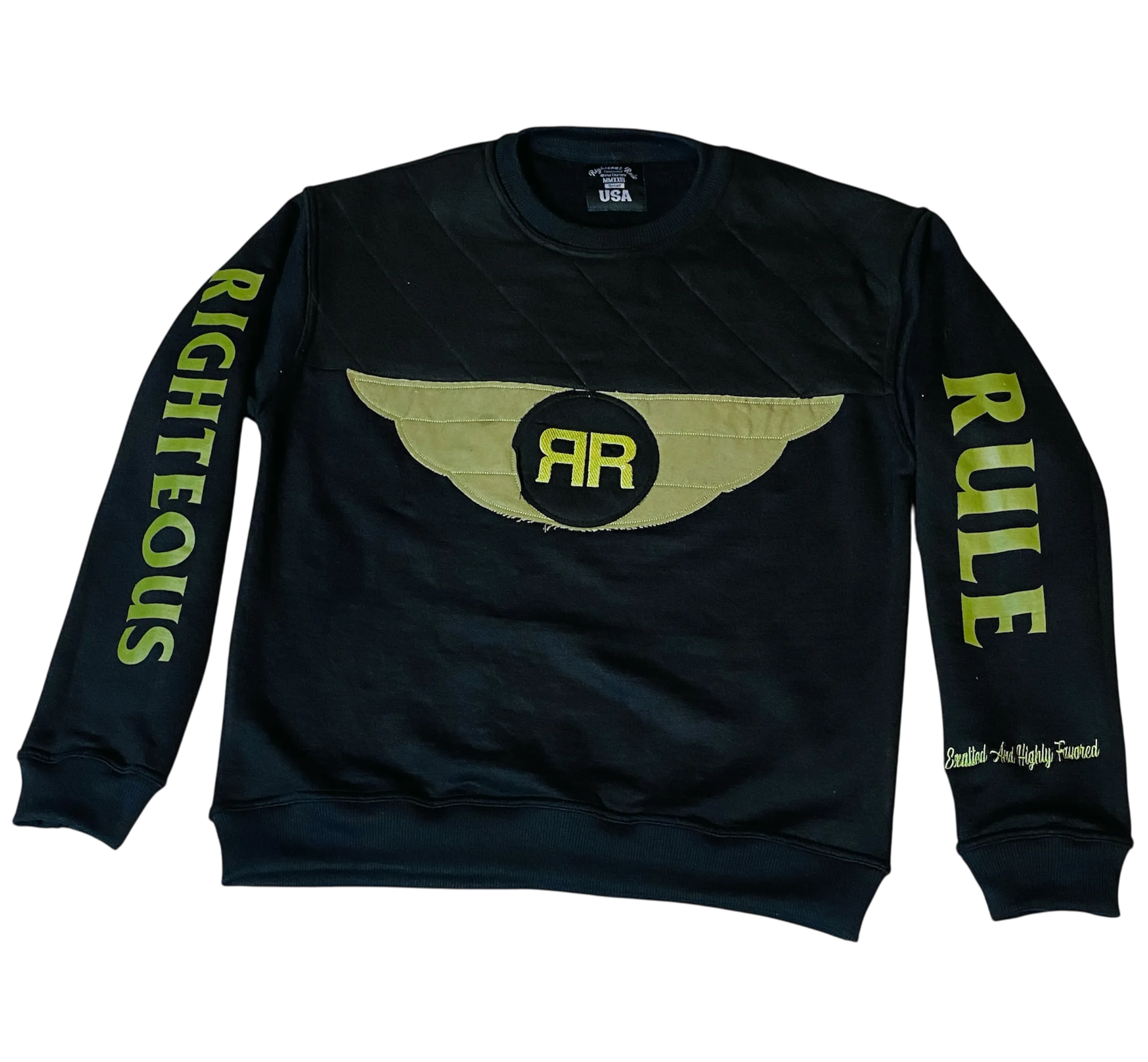 Righteous Rule “Holy Wings” Crewneck Sweatsuit.