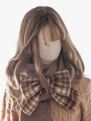 ROCOCO Style Lolita Accessories Coffee Brown Bows Polyester Miscellaneous