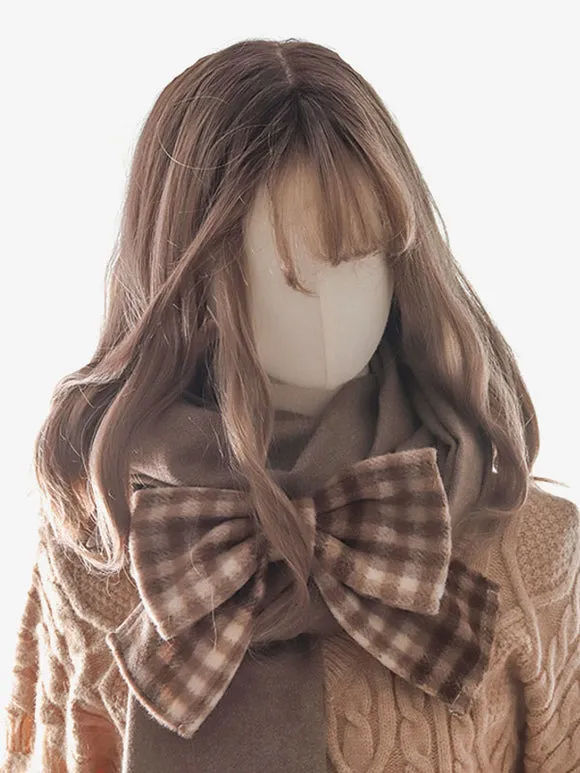 ROCOCO Style Lolita Accessories Coffee Brown Bows Polyester Miscellaneous