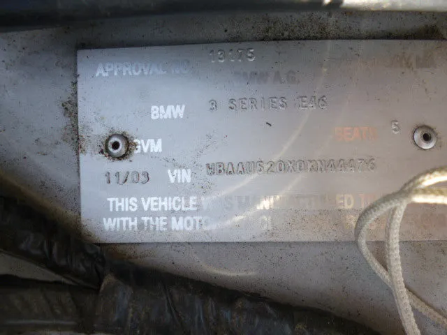 S2663 3' E46 Compact 318ti N42 AUTO 2003/03