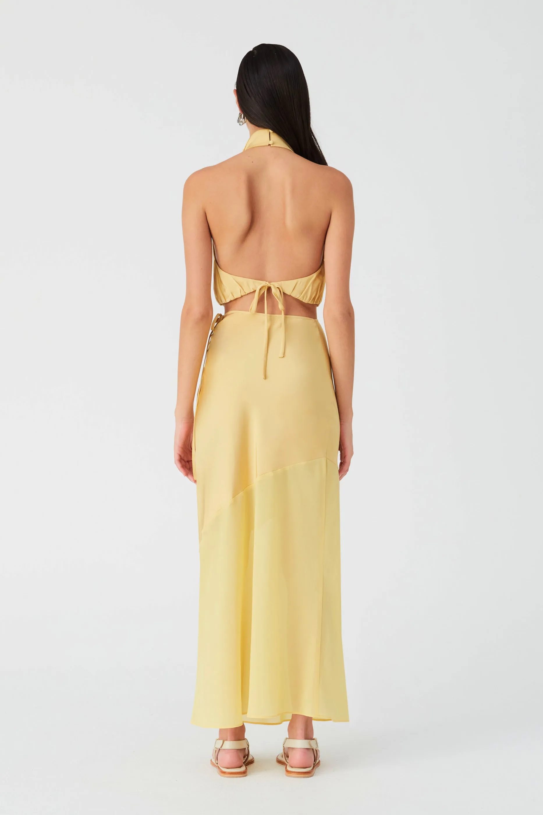 SARRISA SATIN SKIRT