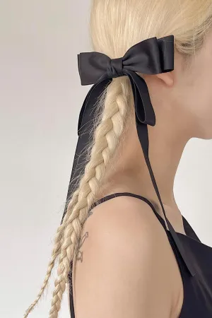 Satin Ribbon Hair Pins
