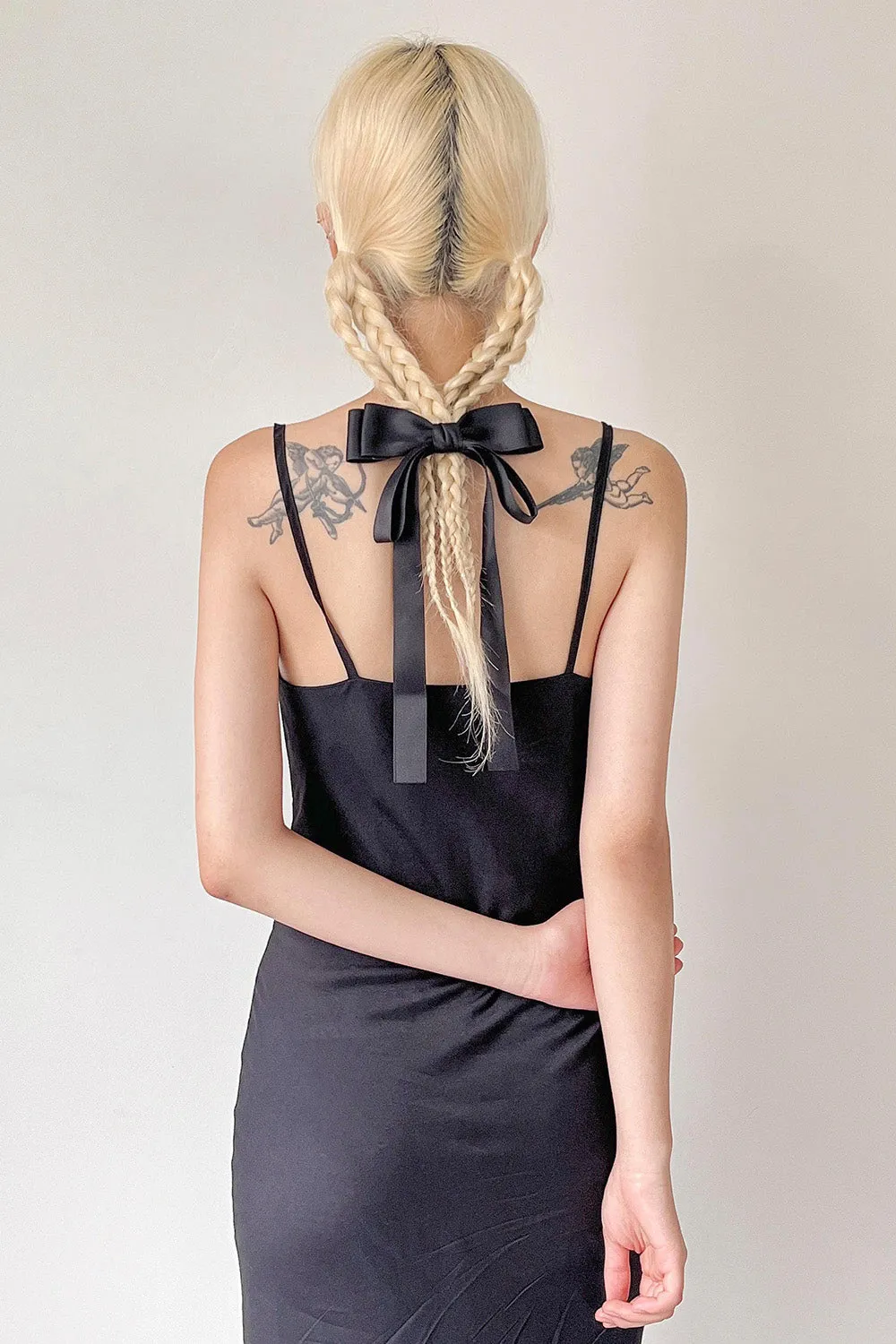 Satin Ribbon Hair Pins