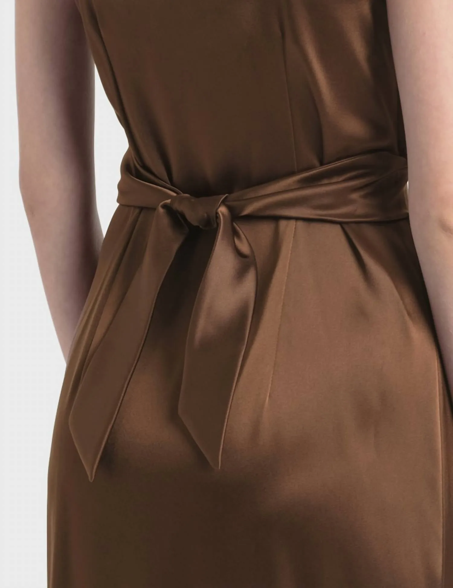 Sayan Dress In Brown