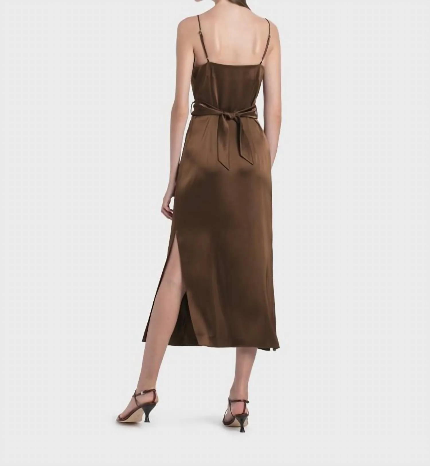 Sayan Dress In Brown