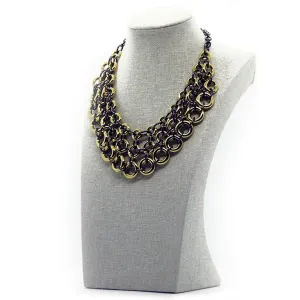 Seduction: Cascading Circle Necklace Set