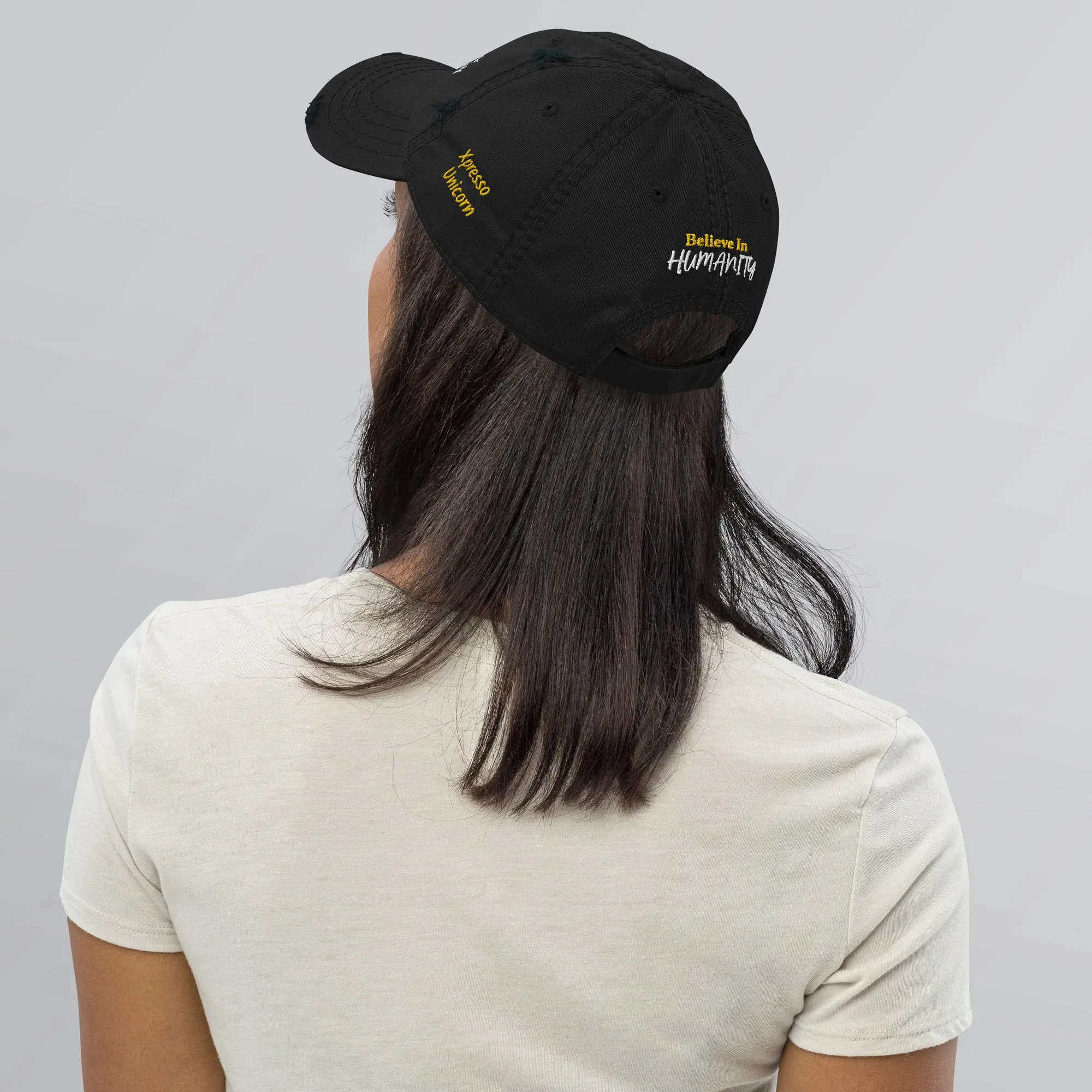 Seek No Approvals Distressed Hat