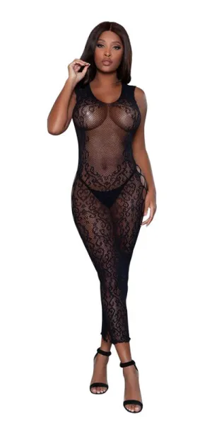 Sexy Fallen For You Sheer Maxi Dress