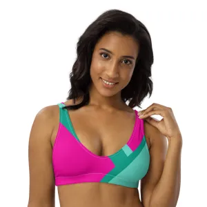 Signature Color Block Mint Sports Bralette