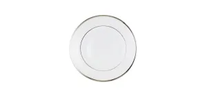 Signature Dinner Plate White/Platinum
