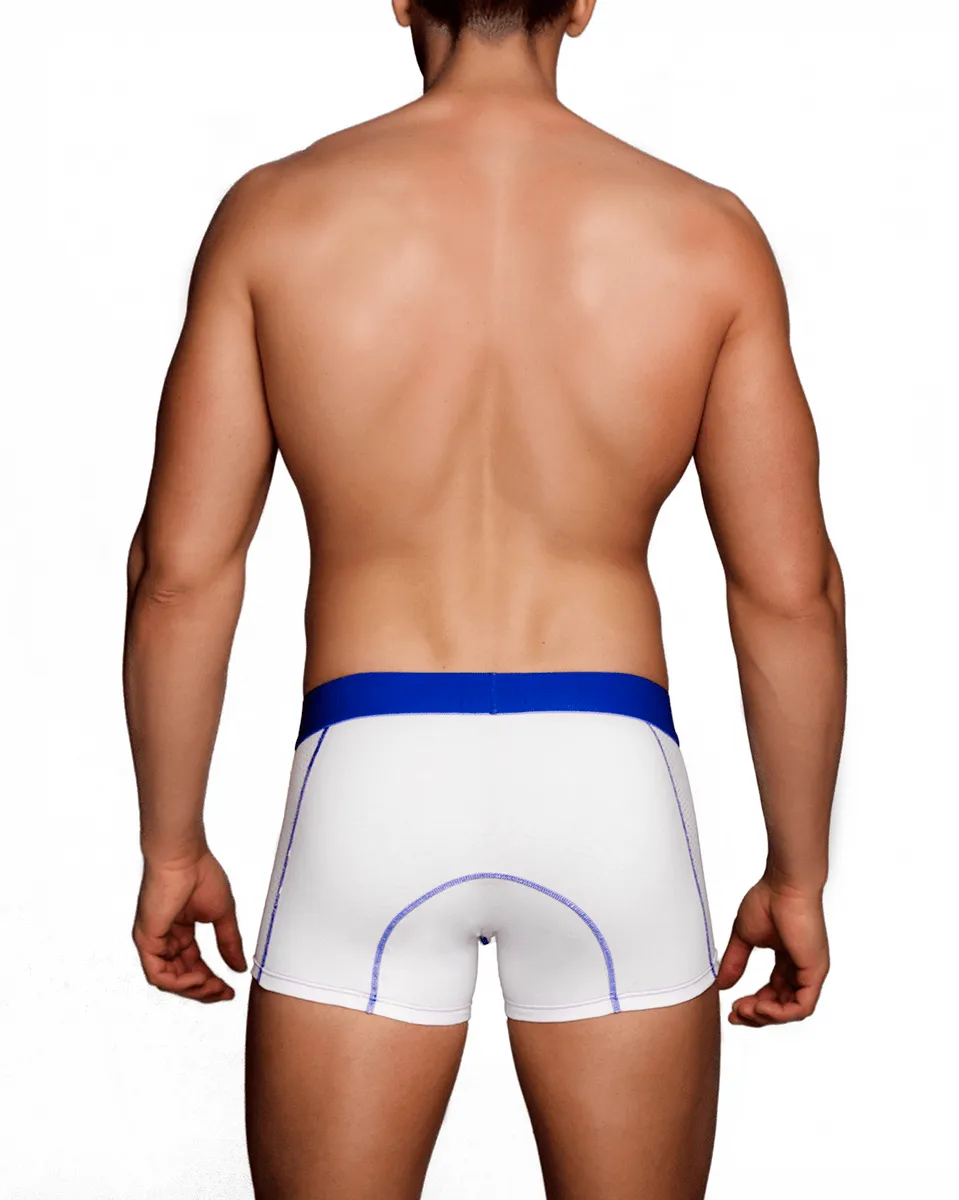 Siluet Macho Men's Sport Medium Boxer - White