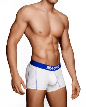 Siluet Macho Men's Sport Medium Boxer - White