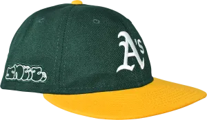 SNEEZE/Oakland A's/New Era Retro Crown Home Cap