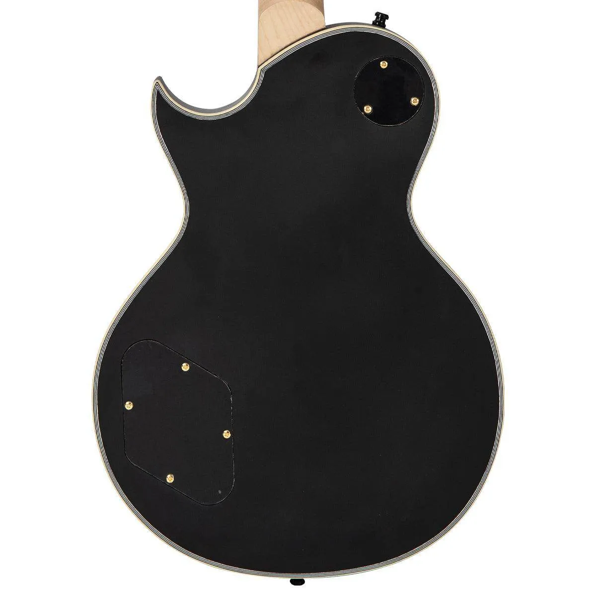 SOLD – Vintage V100 ProShop Custom-Build ~ Matte Black Maple Neck