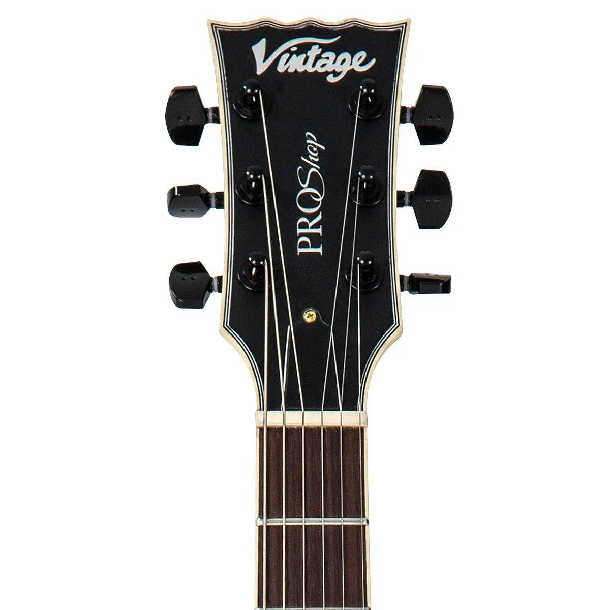 SOLD – Vintage V100 ProShop Custom-Build ~ Matte Black Maple Neck