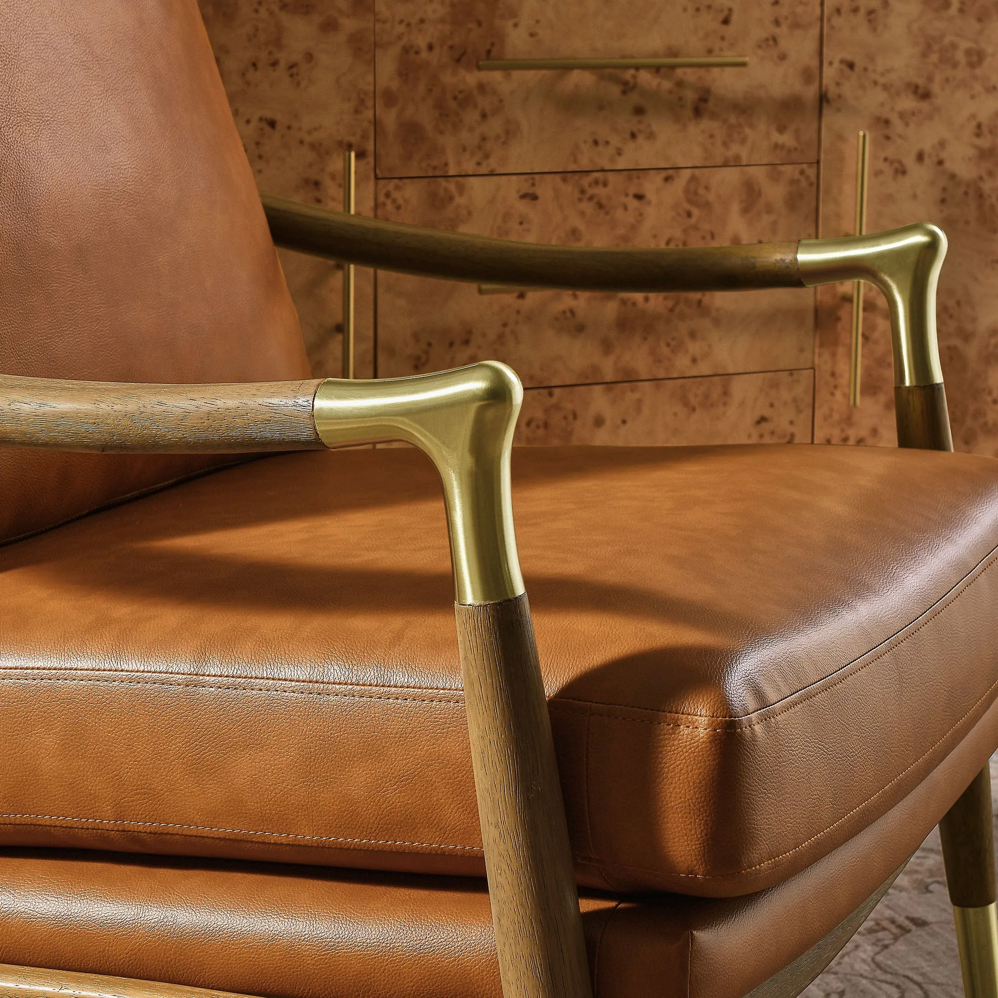 Sophisticated Mid-Century Armchair
