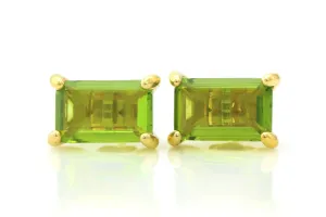 Sophisticated Peridot Gold Filled Earrings