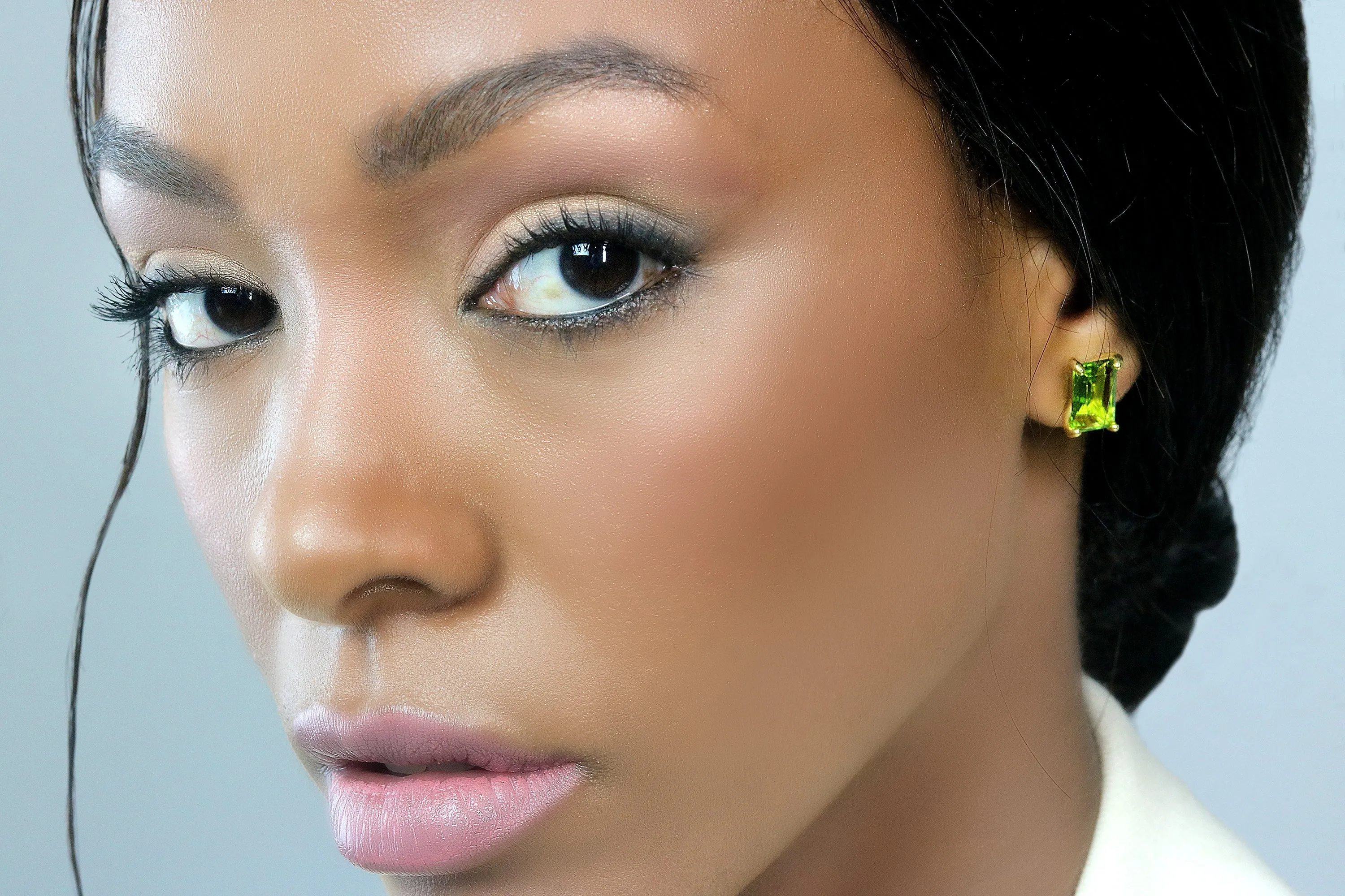 Sophisticated Peridot Gold Filled Earrings