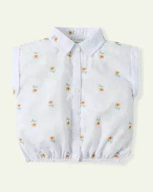 Sophisticated Printed Top
