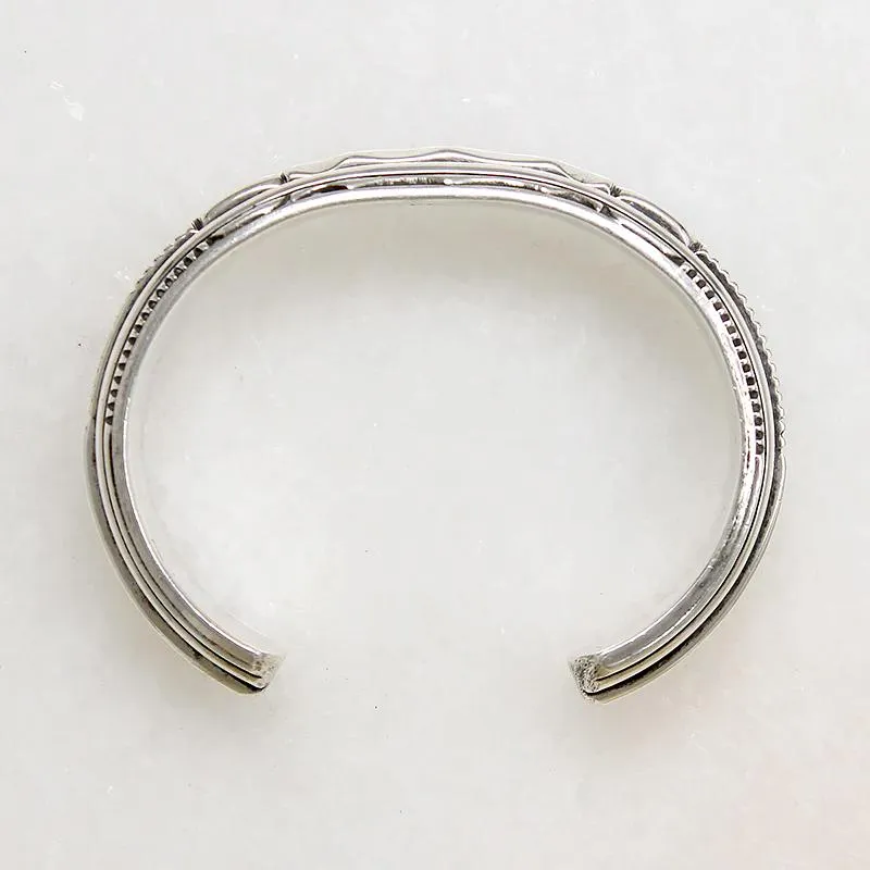 Sophisticated Sterling Silver Cuff Bracelet