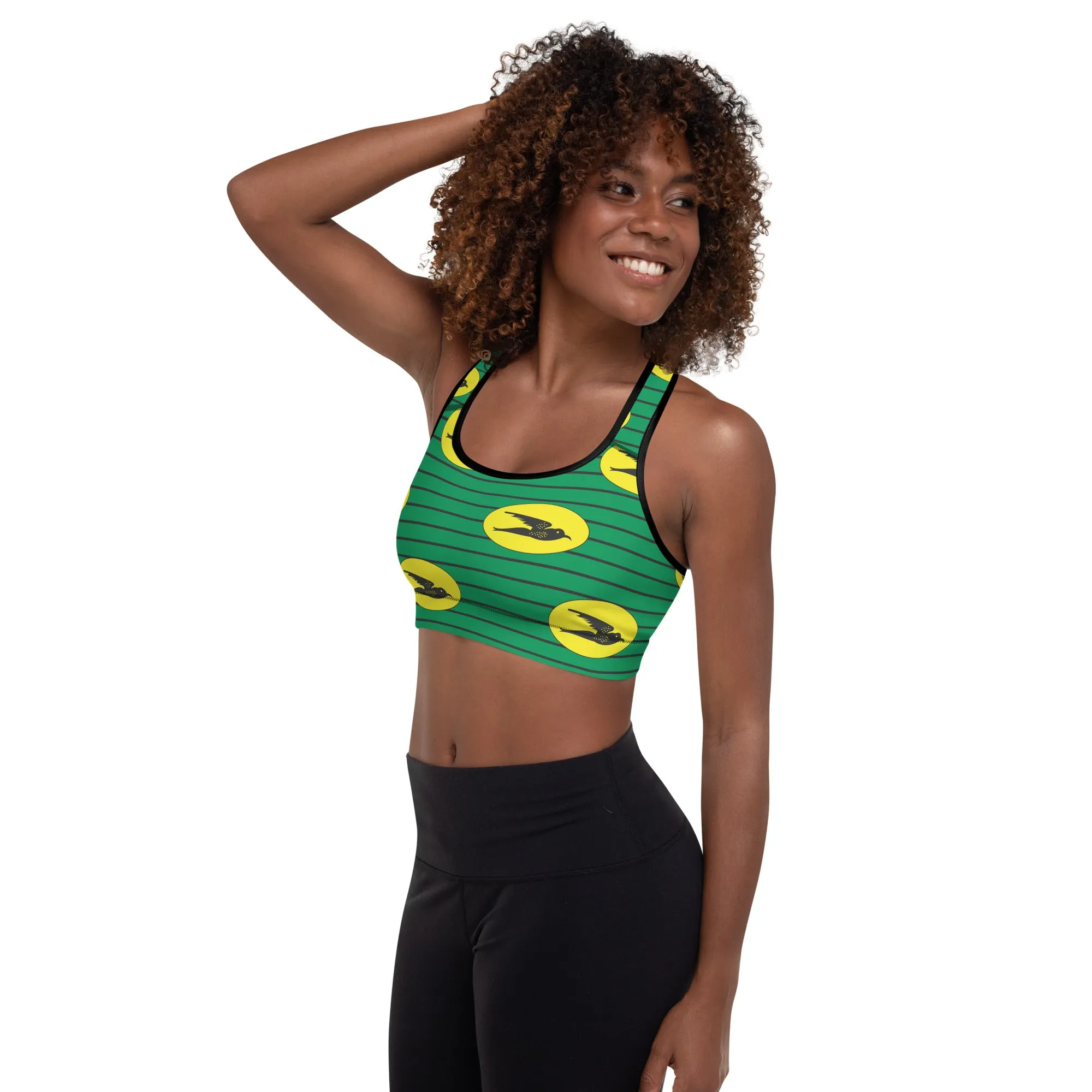Speedy Bird Padded Sports Bra