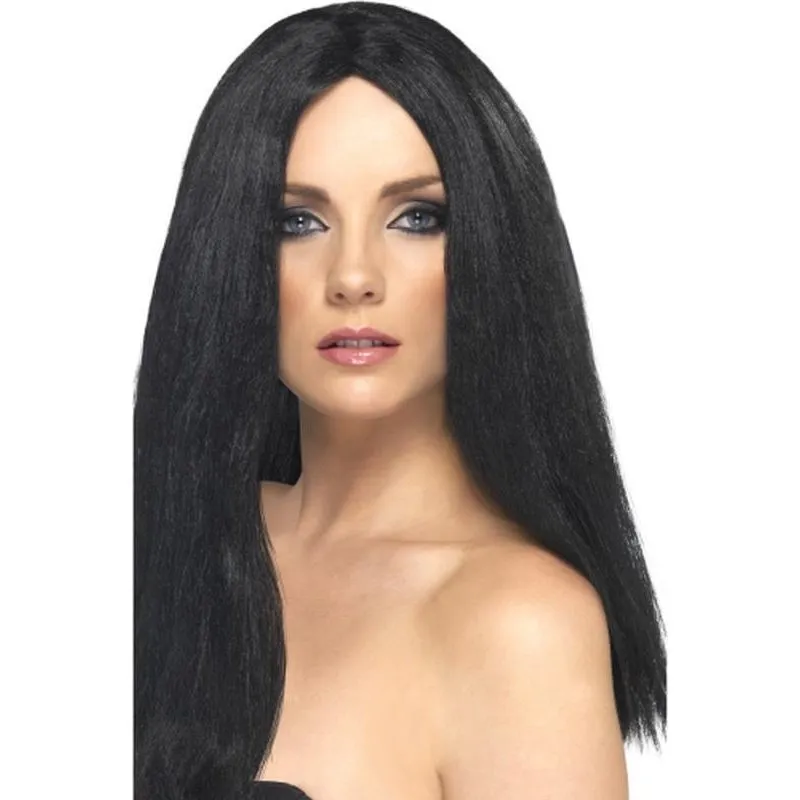 Star Style Wig - Black