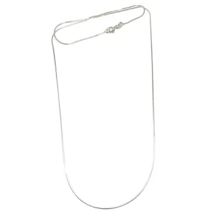 Sterling Silver Chain Necklace Sophisticated Snake