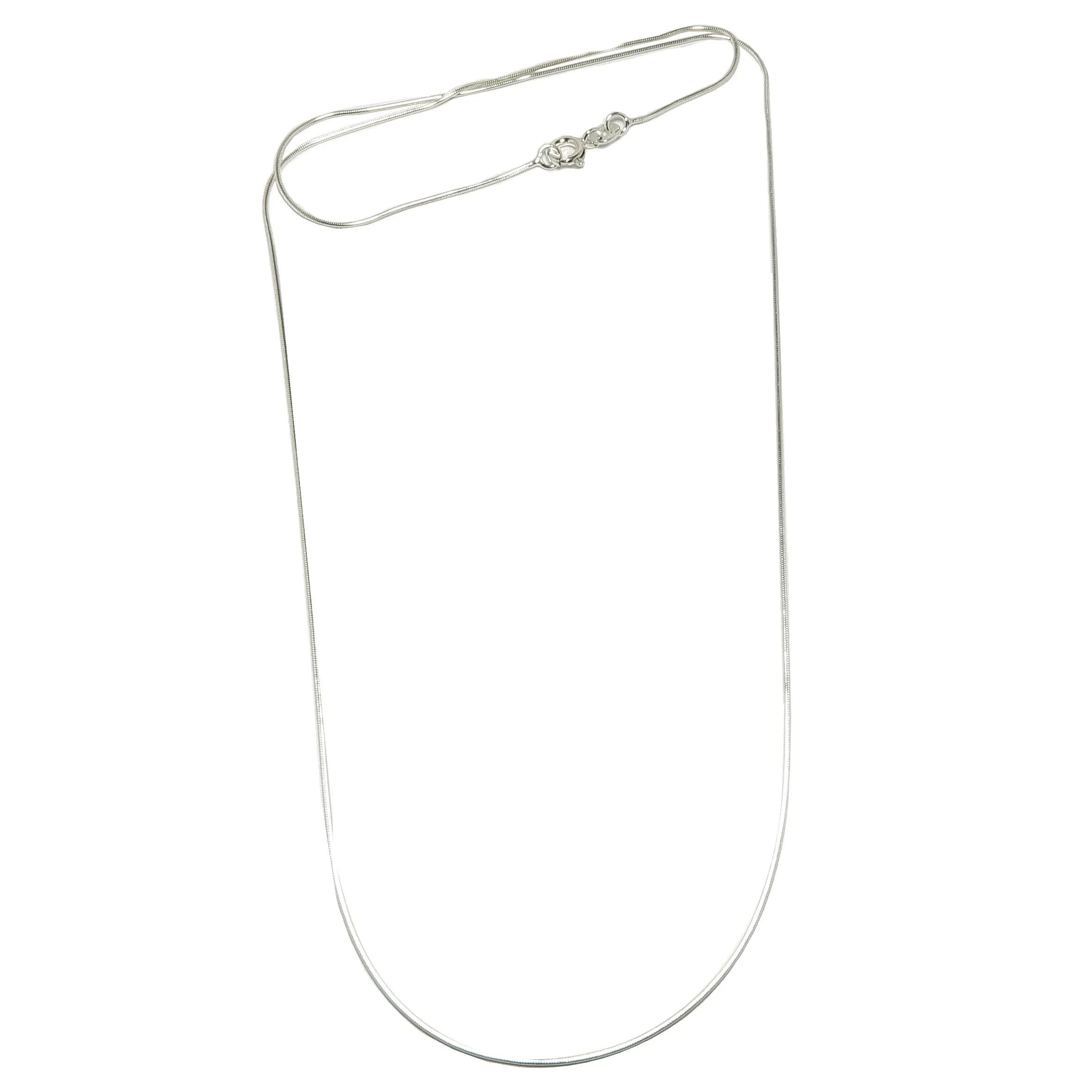 Sterling Silver Chain Necklace Sophisticated Snake