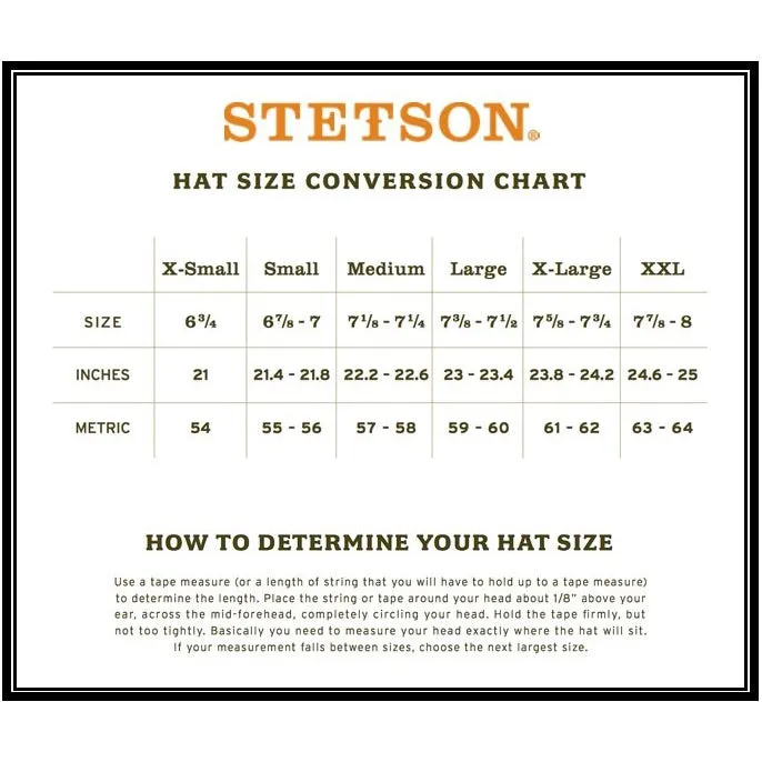 Stetson Elam Hat