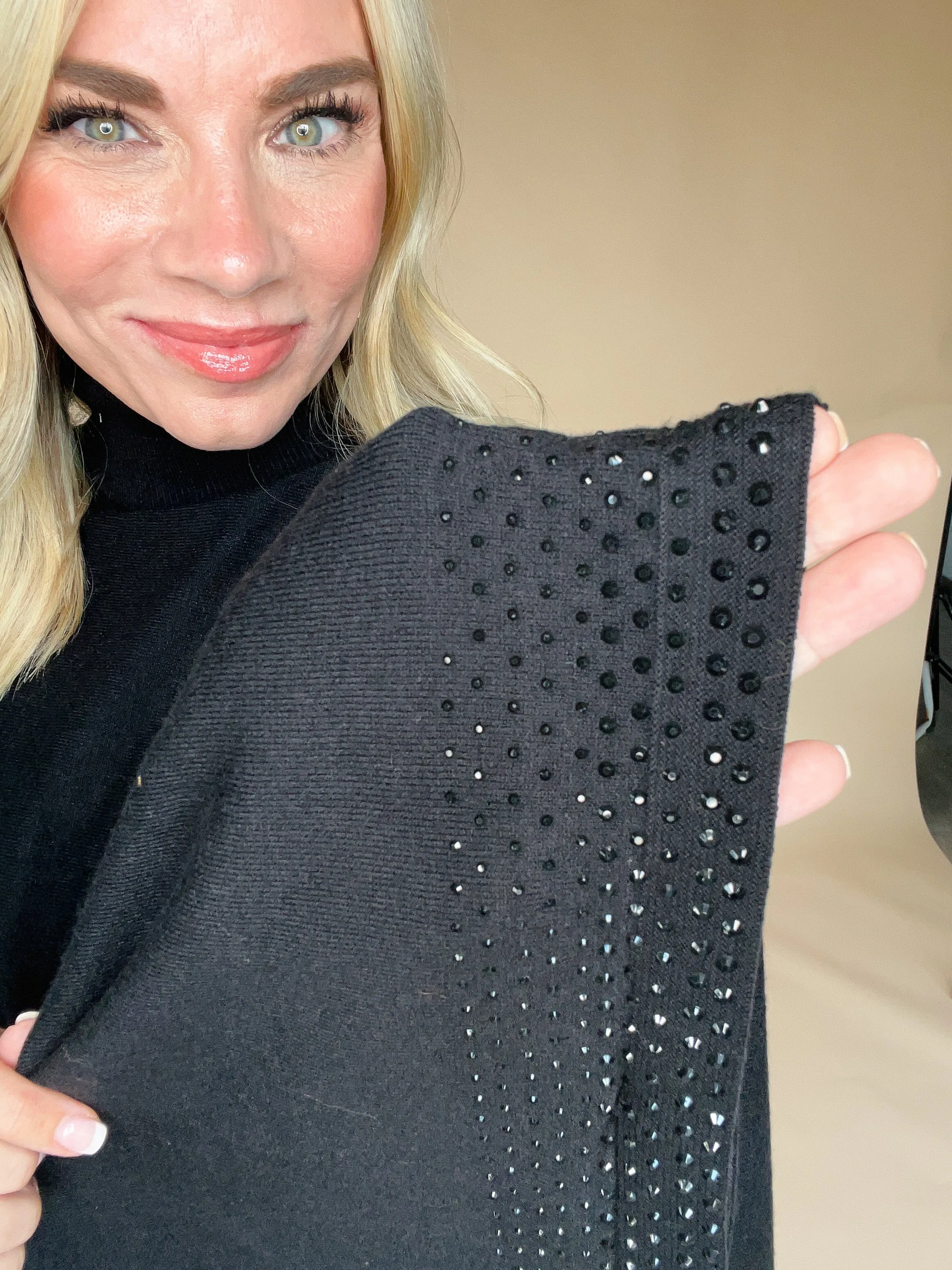 Studious Poncho Sweater