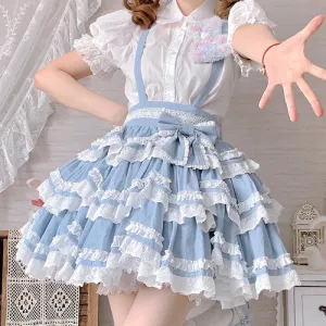 Summer Style Sweet Girl Lolita Skirt