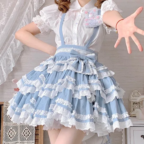 Summer Style Sweet Girl Lolita Skirt